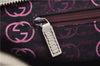 Authentic GUCCI Princy Ribbon Shoulder Hand Bag Leather 161720 Ivory 0547E