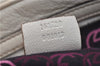 Authentic GUCCI Princy Ribbon Shoulder Hand Bag Leather 161720 Ivory 0547E