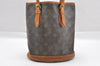 Authentic Louis Vuitton Monogram Bucket PM Shoulder Tote Bag M42238 Junk 0547I