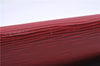 Authentic Louis Vuitton Epi Montaigne 27 Clutch Bag Red M52657 LV 0548D