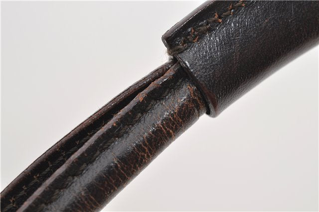 Authentic GUCCI Shoulder Hand Bag Purse GG Canvas Leather 0013766 Brown 0548E