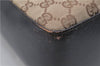 Authentic GUCCI Shoulder Hand Bag Purse GG Canvas Leather 0013766 Brown 0548E