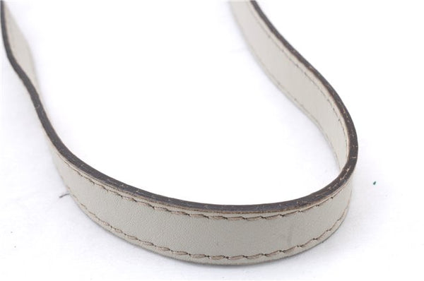 Authentic GUCCI Mayfair Guccissima GG Leather Shoulder Bag 257065 Ivory 0549E