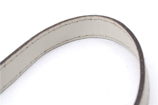 Authentic GUCCI Mayfair Guccissima GG Leather Shoulder Bag 257065 Ivory 0549E