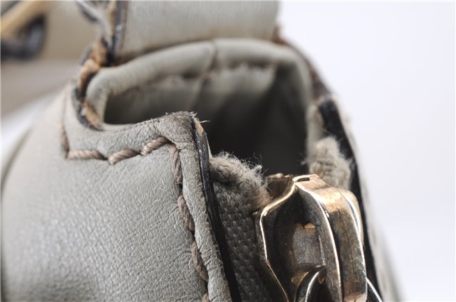 Authentic GUCCI Mayfair Guccissima GG Leather Shoulder Bag 257065 Ivory 0549E