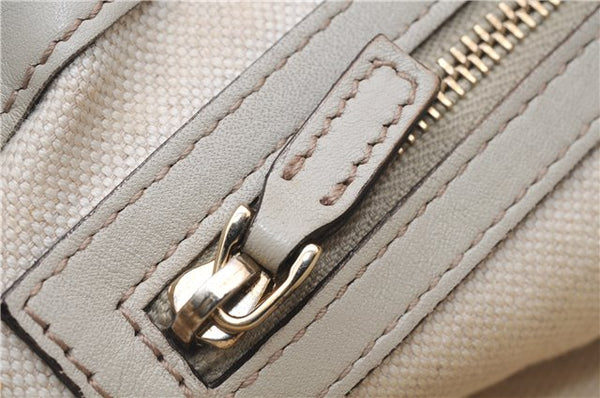 Authentic GUCCI Mayfair Guccissima GG Leather Shoulder Bag 257065 Ivory 0549E