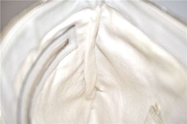 Authentic GUCCI Mayfair Guccissima GG Leather Shoulder Bag 257065 Ivory 0549E