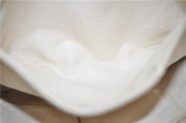 Authentic GUCCI Mayfair Guccissima GG Leather Shoulder Bag 257065 Ivory 0549E