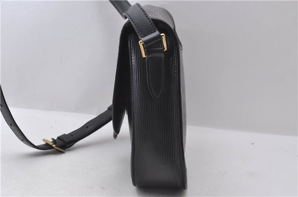 Auth Louis Vuitton Epi Saint Cloud GM Shoulder Cross Body Bag M52192 Black 0550D