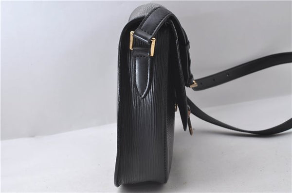 Auth Louis Vuitton Epi Saint Cloud GM Shoulder Cross Body Bag M52192 Black 0550D