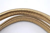 Authentic GUCCI Sherry Line Hand Bag GG Canvas Leather 131228 Beige Gold 0551E