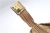 Authentic GUCCI Sherry Line Hand Bag GG Canvas Leather 131228 Beige Gold 0551E