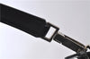 Authentic GUCCI Hand Shoulder Bag Purse GG Canvas Leather 0000602 Black 0553D
