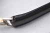 Authentic GUCCI Hand Shoulder Bag Purse GG Canvas Leather 0000602 Black 0553D