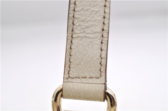 Authentic GUCCI Shoulder Hand Bag GG Canvas Leather 152458 Brown White 0555E