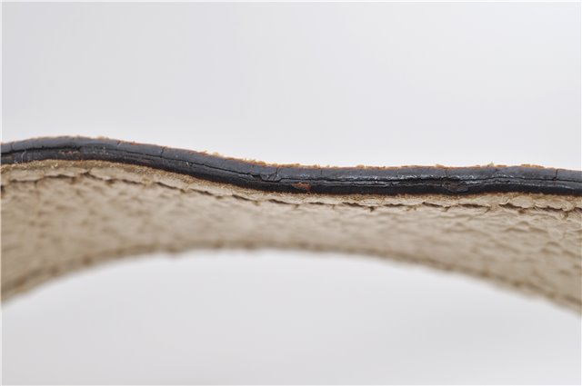 Authentic GUCCI Shoulder Hand Bag GG Canvas Leather 152458 Brown White 0555E