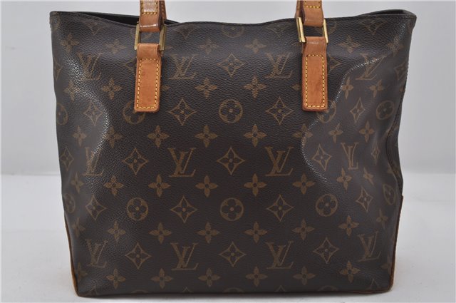 Authentic Louis Vuitton Monogram Cabas Piano Shoulder Tote Bag M51148 LV 0555F