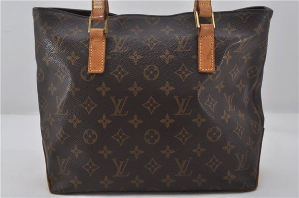 Authentic Louis Vuitton Monogram Cabas Piano Shoulder Tote Bag M51148 LV 0555F