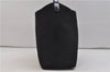 Authentic GUCCI Shoulder Hand Bag Purse Nylon Enamel 0013298 Black 0556E