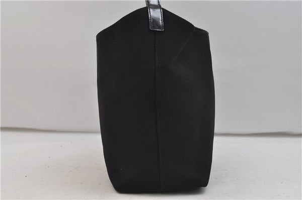 Authentic GUCCI Shoulder Hand Bag Purse Nylon Enamel 0013298 Black 0556E