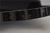Authentic GUCCI Shoulder Hand Bag Purse Nylon Enamel 0013298 Black 0556E