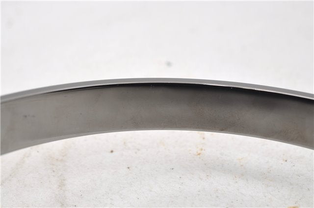 Authentic GUCCI Shoulder Hand Bag Purse Nylon Enamel 0013298 Black 0556E