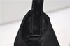 Authentic GUCCI Shoulder Hand Bag Purse Nylon Enamel 0013298 Black 0556E