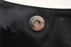 Authentic GUCCI Shoulder Hand Bag Purse Nylon Enamel 0013298 Black 0556E