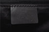 Authentic GUCCI Shoulder Hand Bag Purse Nylon Enamel 0013298 Black 0556E