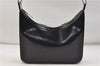 Authentic GUCCI Shoulder Hand Bag Purse Leather 0013812 Black 0557E