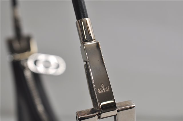 Authentic GUCCI Shoulder Hand Bag Purse Leather 0013812 Black 0557E