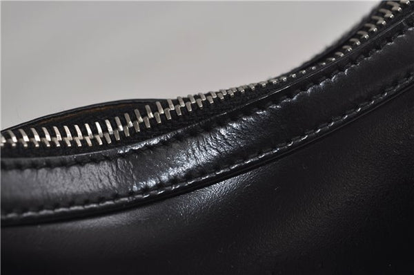 Authentic GUCCI Shoulder Hand Bag Purse Leather 0013812 Black 0557E