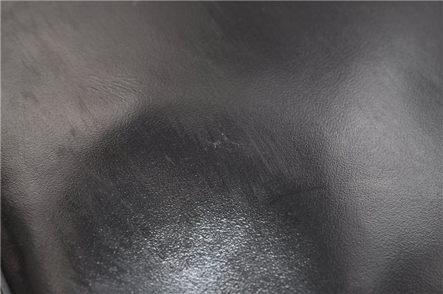 Authentic GUCCI Shoulder Hand Bag Purse Leather 0013812 Black 0557E