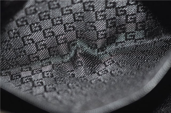 Authentic GUCCI Shoulder Hand Bag Purse Leather 0013812 Black 0557E