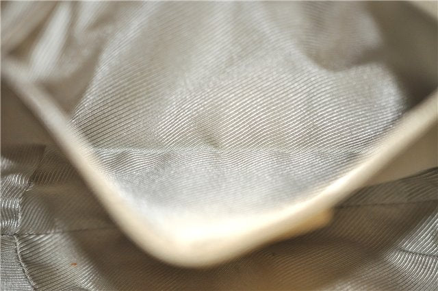 Authentic GUCCI Shoulder Hand Bag GG Canvas Leather 0014158 Light Blue 0558E