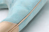 Authentic GUCCI Shoulder Hand Bag GG Canvas Leather 0014158 Light Blue 0559E
