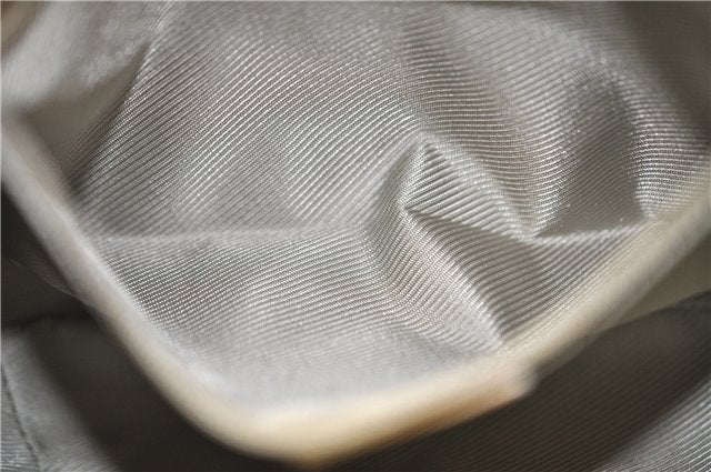 Authentic GUCCI Shoulder Hand Bag GG Canvas Leather 0014158 Light Blue 0559E