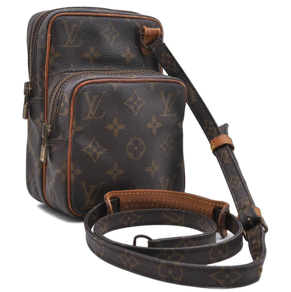 Auth Louis Vuitton Monogram Mini Amazone Shoulder Cross Bag M45238 LV Junk 0561D