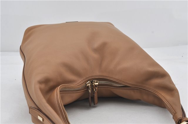 Authentic GUCCI Vintage Shoulder Hand Bag Purse Leather 0014288 Brown 0561E