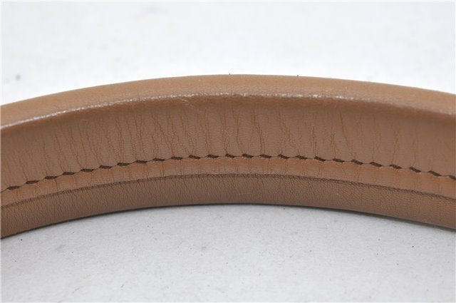 Authentic GUCCI Vintage Shoulder Hand Bag Purse Leather 0014288 Brown 0561E