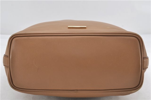 Authentic GUCCI Vintage Shoulder Hand Bag Purse Leather 0014288 Brown 0561E