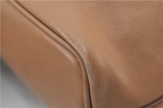 Authentic GUCCI Vintage Shoulder Hand Bag Purse Leather 0014288 Brown 0561E