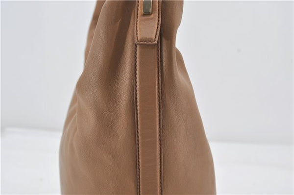 Authentic GUCCI Vintage Shoulder Hand Bag Purse Leather 0014288 Brown 0561E