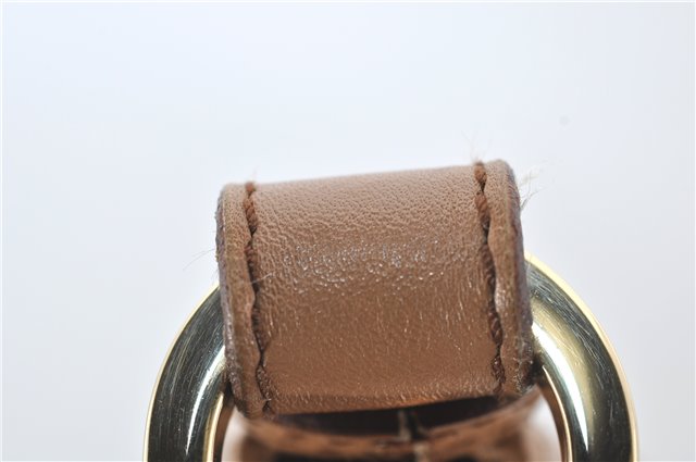 Authentic GUCCI Vintage Shoulder Hand Bag Purse Leather 0014288 Brown 0561E