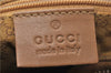 Authentic GUCCI Vintage Shoulder Hand Bag Purse Leather 0014288 Brown 0561E