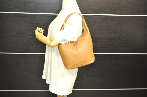 Authentic GUCCI Vintage Shoulder Hand Bag Purse Leather 0014288 Brown 0561E