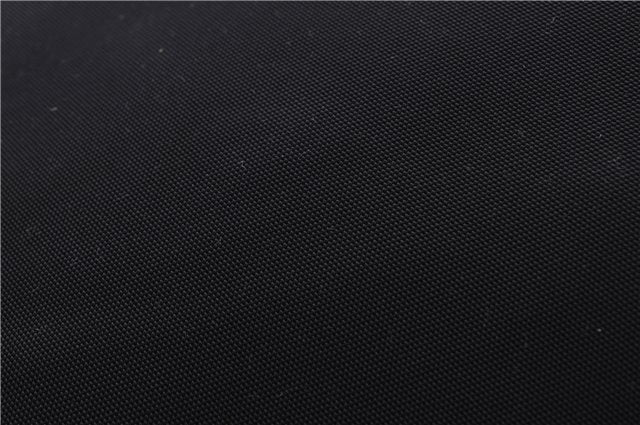 Authentic GUCCI Vintage Shoulder Tote Bag Nylon Leather Black 0562E