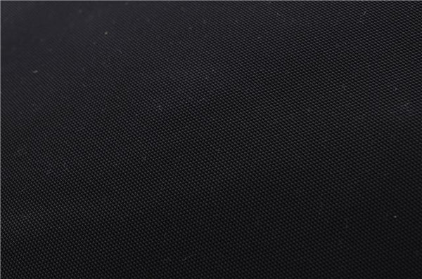 Authentic GUCCI Vintage Shoulder Tote Bag Nylon Leather Black 0562E