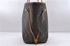 Authentic Louis Vuitton Monogram Neverfull MM Tote Bag M40156 LV 0563D