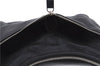 Authentic FENDI Vintage Shoulder Hand Bag Purse Leather Black 0563E